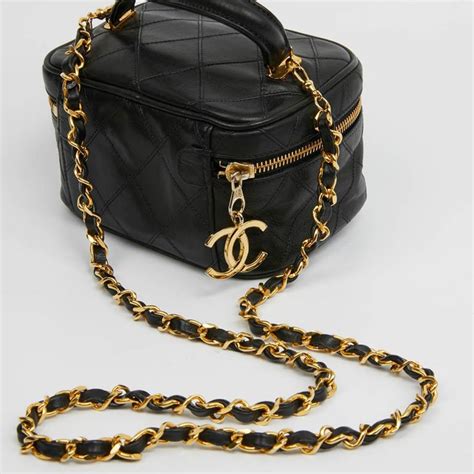 chanel vanity case bag price in euro|Chanel vintage vanity case bag.